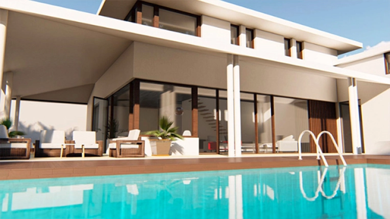 Landscape Design, Patios & Terraces, Single-Family Homes, Passive House / Eco-friendly, Summer Home, Swimming Pools, New Build