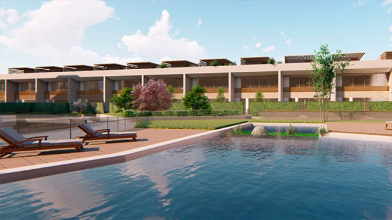 Landscape Design, Patios & Terraces, Hotels / Restaurants, Swimming Pools, New Build, Multi-unit Residential Buildings
