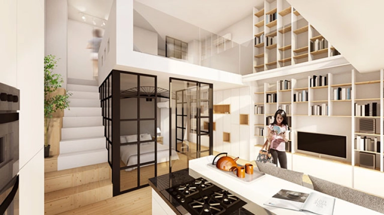 Interior Architecture & Design, Flats / Apartments, Duplex, Loft