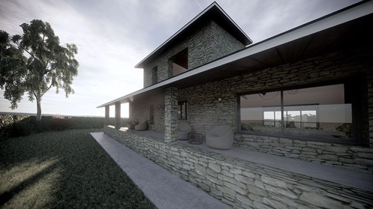 Restoration, Single-Family Homes, Farmhouse, Summer Home, New Build, Renovation, rustic