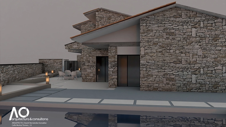 Patios & Terraces, Single-Family Homes, Passive House / Eco-friendly, Farmhouse, Summer Home, Swimming Pools, New Build, rustic